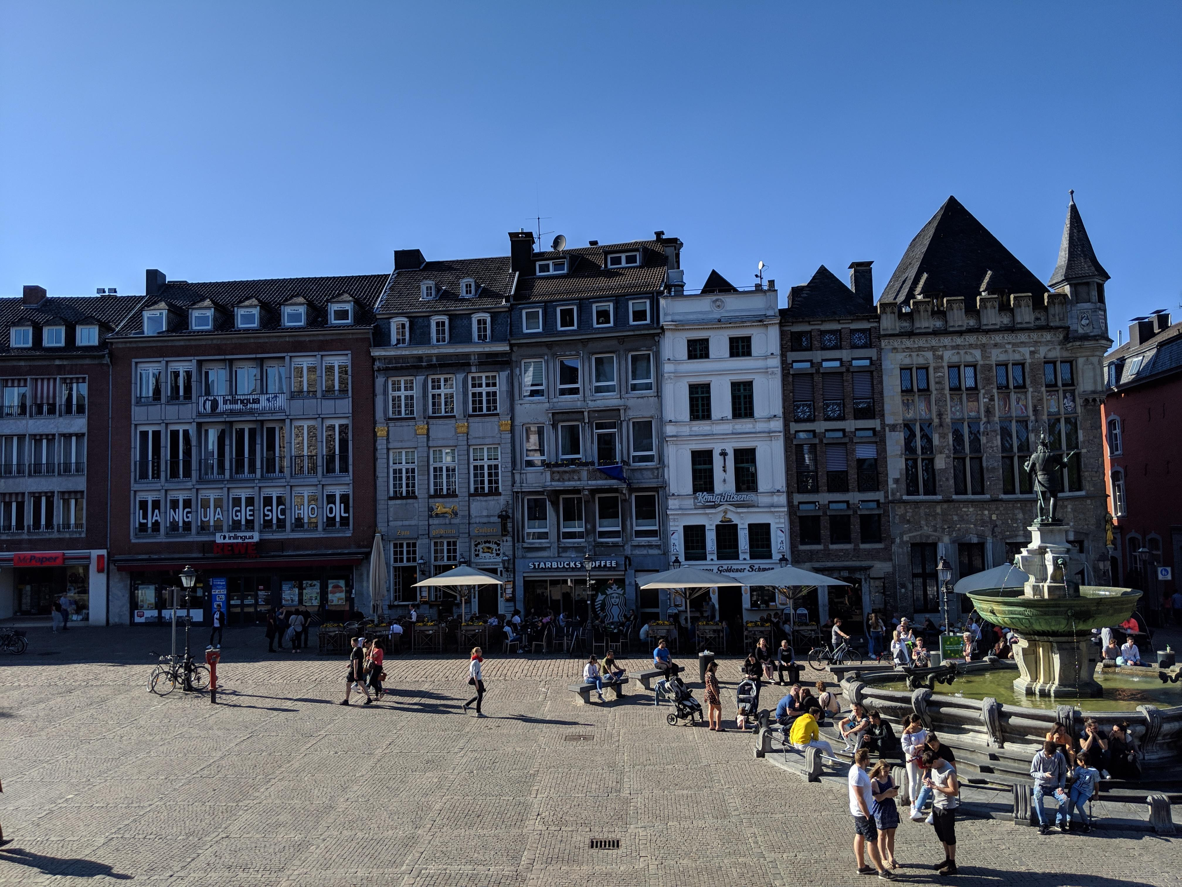 Aachen Markplatz