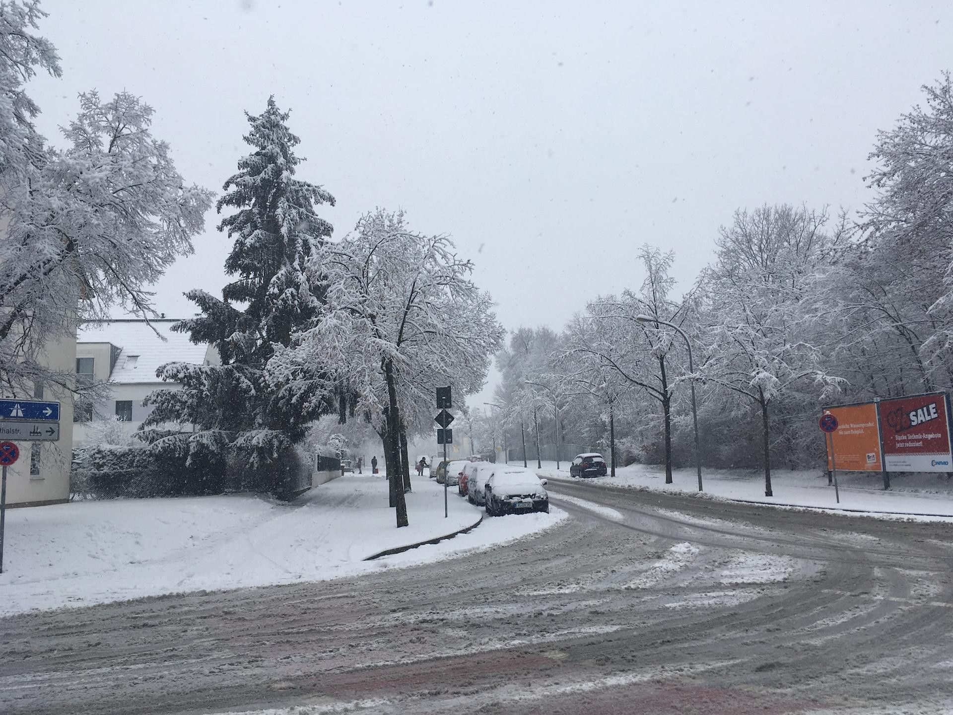 Fevereiro inverno na Alemanha