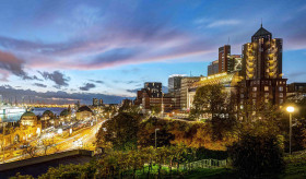 O Tower Bar, no Hotel Hafen