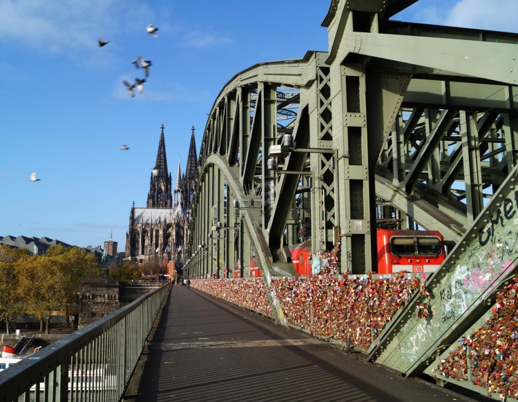 Colônia - Ponte Hohenzollen